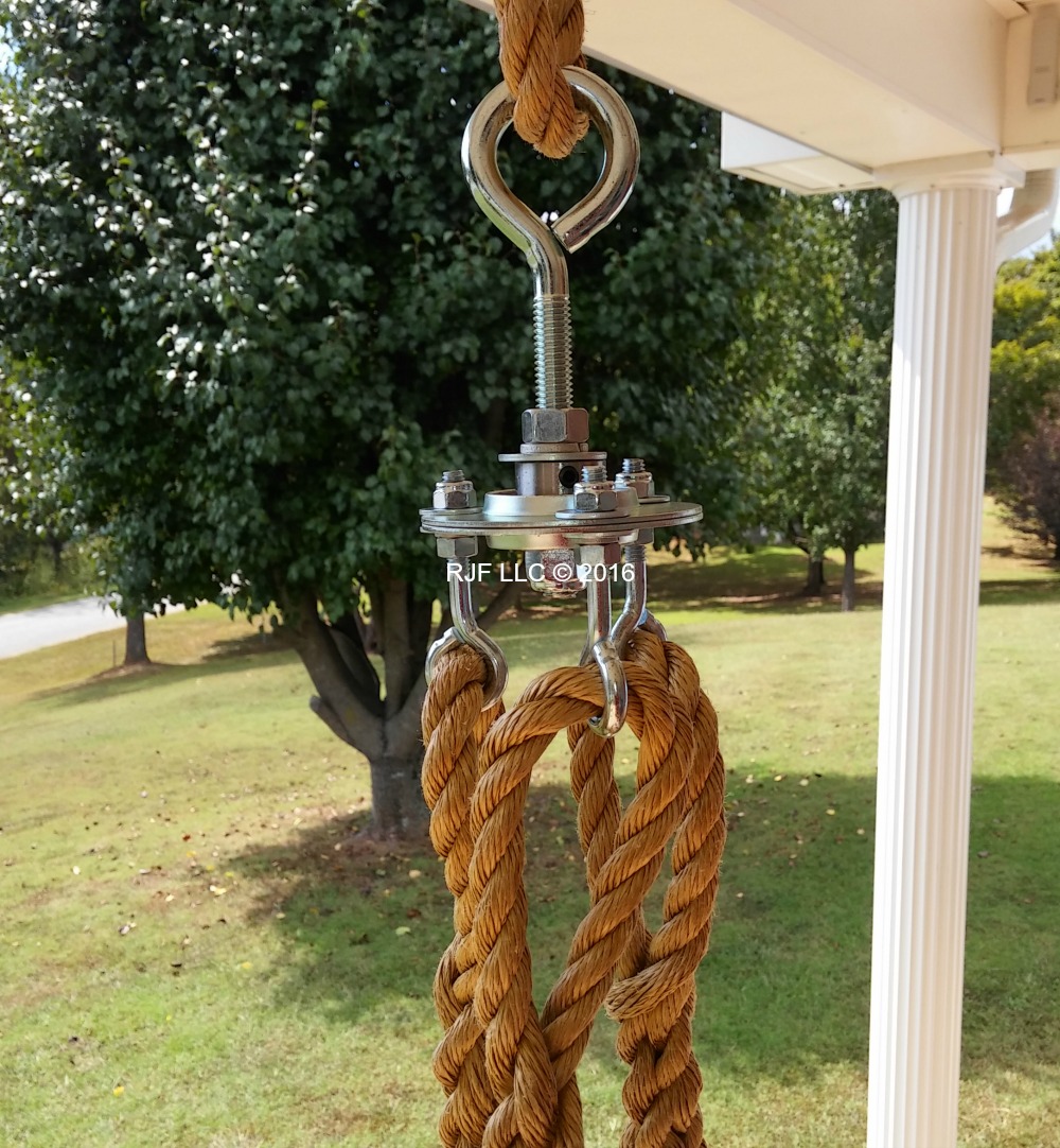 Repalcement rope and hardware for Tire Tree Swing