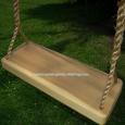 Poplar 4 Hole Wood Tree Swing