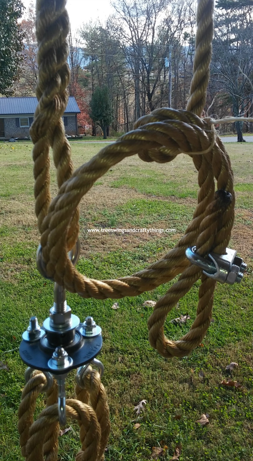 Repalcement rope and hardware for Tire Tree Swing