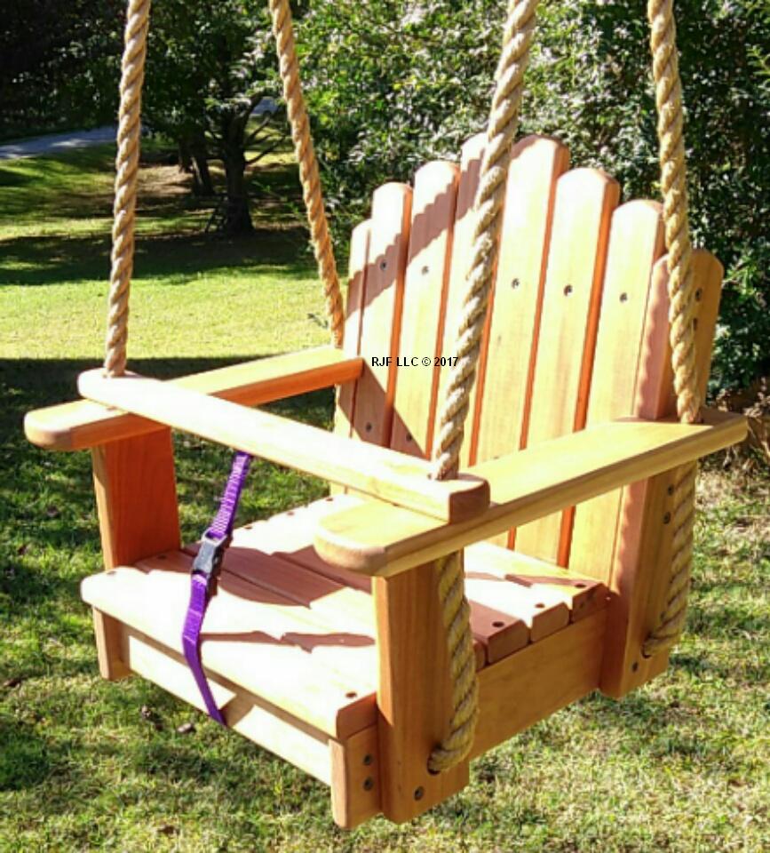 Sun Burst Cherry Kids Seat Swing