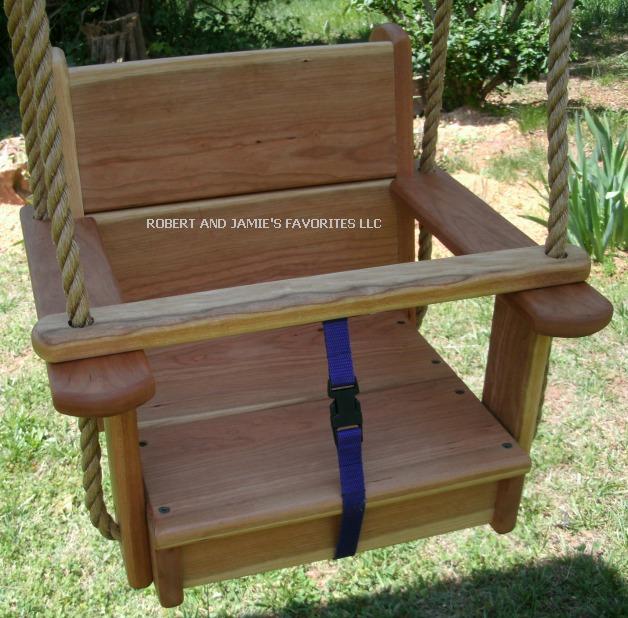 Premium Kids Cherry Seat Swing