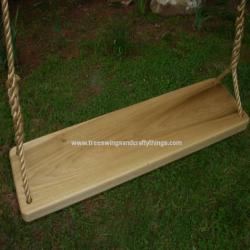 Poplar XL Wood Tree Swing