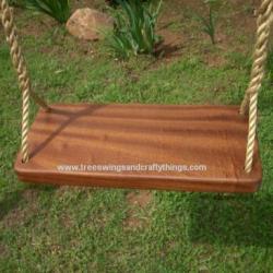 Sapele Thick Wood Tree Swing