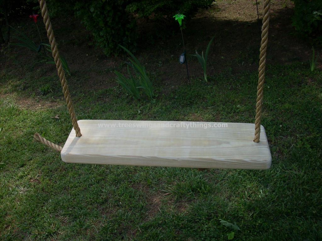 2 Hole Appalachian Wood Tree Swing