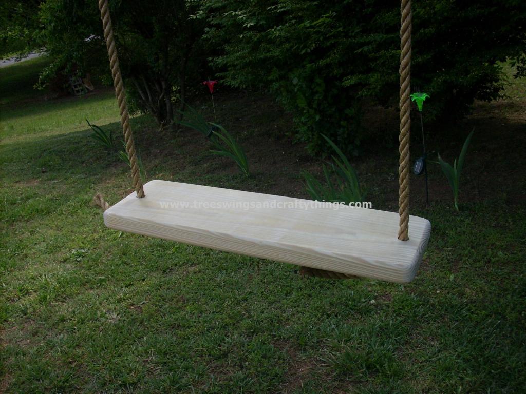Appalachian 2 Hole Wood Tree Swing