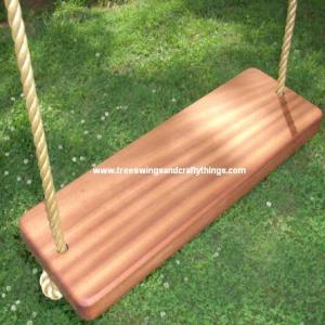 Sapele 2 Hole Wood Tree Swing