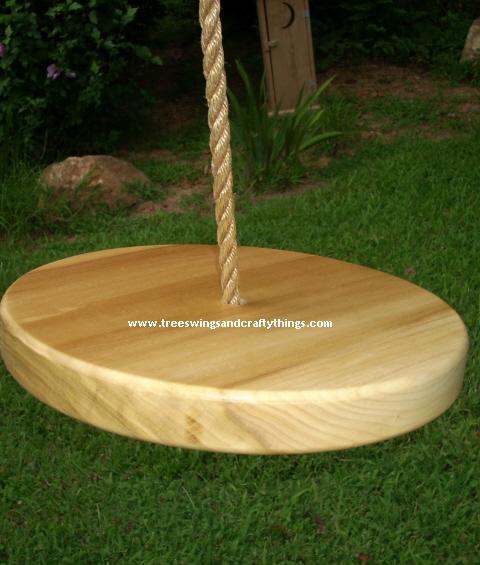 Poplar Disc Tree Swing