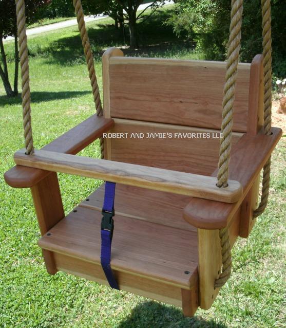 Premium Kids Cherry Seat Swing